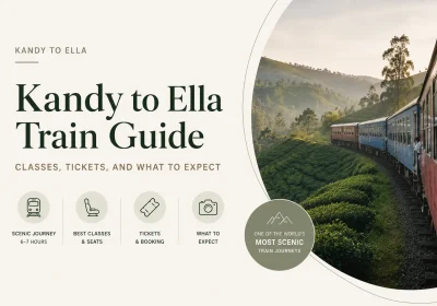 Kandy to Ella Train Guide: Classes, Tickets, and What to Expect